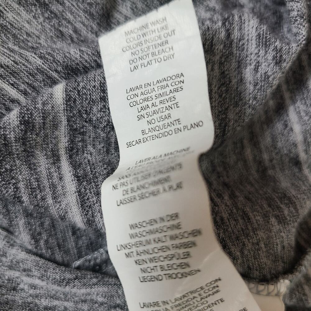 Fabletics Open Back Athletic Dress Gray Midi Tenniscore Athleisure Clean Girl  L - Picture 6 of 11